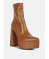 Фото #3 товара whippers patent pu high platform ankle boots