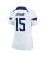 ფოტო #2 პროდუქტის Women's Megan Rapinoe White USWNT 2022/23 Home Breathe Stadium Replica Player Jersey