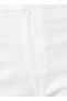 Фото #6 товара Брюки женские белые Koton Normal Bel Standart 3SAL40008MW