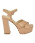 Фото #2 товара Women's Vallenn Platform Block Heel Dress Sandals