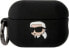 Karl Lagerfeld Etui Karl Lagerfeld KLAP2RUNIKK Apple AirPods Pro 2 cover czarny/black Silicone Karl Head 3D