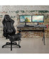 Gaming Desk Set - Cup/Headset Holder/Reclining & Footrest