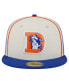 Фото #4 товара Men's Cream Denver Broncos Soutache 59FIFTY Fitted Hat