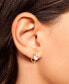 ფოტო #2 პროდუქტის Hello Kitty Enamel Small Hoop Earrings in 18k Gold-Plated Sterling Silver, 3/4"
