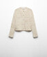 ფოტო #5 პროდუქტის Women's Buttons Detail Openwork Cardigan