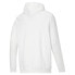 Фото #4 товара Puma Classics Logo Hoodie Fl S Big Tall Mens White Casual Outerwear 533304-57