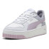 Фото #2 товара Puma Carina Street Platform Womens Grey, Purple, White Sneakers Casual Shoes 38