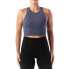 Фото #1 товара Avia Low Support Trainer Crop Sports Bra Women's S AC Gray Nylon Pullover Solid