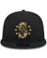 ფოტო #4 პროდუქტის Men's Black Seattle Mariners 2024 Armed Forces Day 9FIFTY Snapback Hat