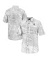 Men's White Arizona Wildcats Realtree Aspect Charter Full-Button Fishing Shirt