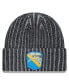 Фото #1 товара Men's Black Los Angeles Chargers 2023 Salute To Service Cuffed Knit Hat