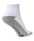 ფოტო #4 პროდუქტის Mens 8 Pack Ankle Socks Low Cut Cotton Athletic Sock Shoe Size 6-12
