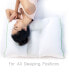 Фото #7 товара Подушка для шеи с двумя режимами сна Rio Home Fashions Sleep Yoga Dual Sleep - Универсальный размер
