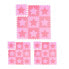 Фото #1 товара 27 x Puzzlematte Sterne rosa-pink