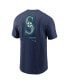Фото #4 товара Men's Navy Seattle Mariners Over the Shoulder T-shirt