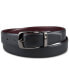 ფოტო #2 პროდუქტის Men's Modern Reversible Dress Belt, Created for Macy's