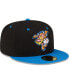 ფოტო #4 პროდუქტის Men's Black Rocket City Trash Pandas Copa De La Diversion 59FIFTY Fitted Hat