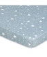 Фото #3 товара Pack n Play, Mini Crib, Portable Crib or Fitted Playard Sheets for Baby Boy, Blue Dino, 3 Pack Set