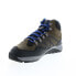 Wolverine Luton Hiker Waterproof Mid W880372 Mens Gray Leather Hiking Boots