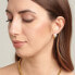 Decent gold-plated earrings with pearls Perfect BPC23