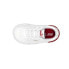 Фото #4 товара Puma Carina 2.0 Red Thread Platform Toddler Girls White Sneakers Casual Shoes 3