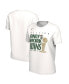 Women's White Boston Celtics 2024 NBA Finals Champions Celebration Parade T-Shirt