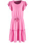 ფოტო #1 პროდუქტის Big Girls Solid Tiered Dress, Created for Macy's