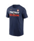 Men's Navy Houston Astros 2022 World Series Champions Commissioner's Trophy T-shirt