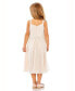 ფოტო #3 პროდუქტის Little Girls Ruffle Midi Dress