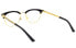 Фото #4 товара Оправа GUCCI Classic Decor Eyeglasses GG0698OA-002 Black Gold