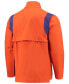 ფოტო #3 პროდუქტის Men's Orange Clemson Tigers Coach Half-Zip Jacket