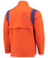 Фото #3 товара Men's Orange Clemson Tigers Coach Half-Zip Jacket