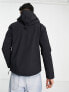 Фото #3 товара Napapijri Rainforest Sum 3 water repellent overhead hooded jacket in black