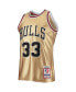 Men's Scottie Pippen Gold Chicago Bulls 75th Anniversary 1997-98 Hardwood Classics Swingman Jersey