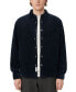 Men's Relaxed Fit Long Sleeve Snap-Front Soft Corduroy Shirt