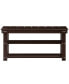 Фото #1 товара 35.5" MDF Oxford Utility Mudroom Bench with Shelves