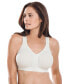 Фото #1 товара Plus Size Wireless Front-Close Lounge Bra