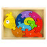 Фото #1 товара Begin Again Toys, Number Snail, Teach & Play Puzzle, 2+ Years, 10 шт.