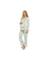 ფოტო #1 პროდუქტის Maternity Laina Top & Pants /Nursing Pajama Set