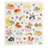 GLOBAL GIFT Classy Animals And Clouds Glitter Stickers