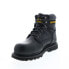 Caterpillar Structure Cool Composite Toe P91343 Mens Black Wide Work Boots 12