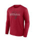 Фото #3 товара Men's Red Tampa Bay Buccaneers Advance to Victory Long Sleeve T-shirt