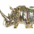Фото #3 товара Декоративная фигура DKD Home Decor Позолоченный Смола Разноцветный Носорог (55 x 17,5 x 25 cm)