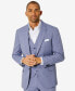 Men's Modern-Fit TH Flex Stretch Chambray Suit Separate Jacket