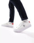 Polo Ralph Lauren Sayer Sport trainer in cream with pony logo