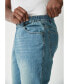 ფოტო #2 პროდუქტის Big & Tall by KingSize Athletic Fit Side Elastic 5-Pocket Jeans