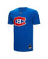 Men's Patrick Roy Blue Montreal Canadiens Name and Number T-shirt