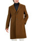 Фото #5 товара Men's Classic Fit Luxury Wool Cashmere Blend Overcoats