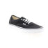 Vans Authentic VN000EE3BLK Mens Black Canvas Lifestyle Sneakers Shoes 10.5