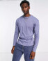 Фото #4 товара COLLUSION long sleeve t-shirt in blue